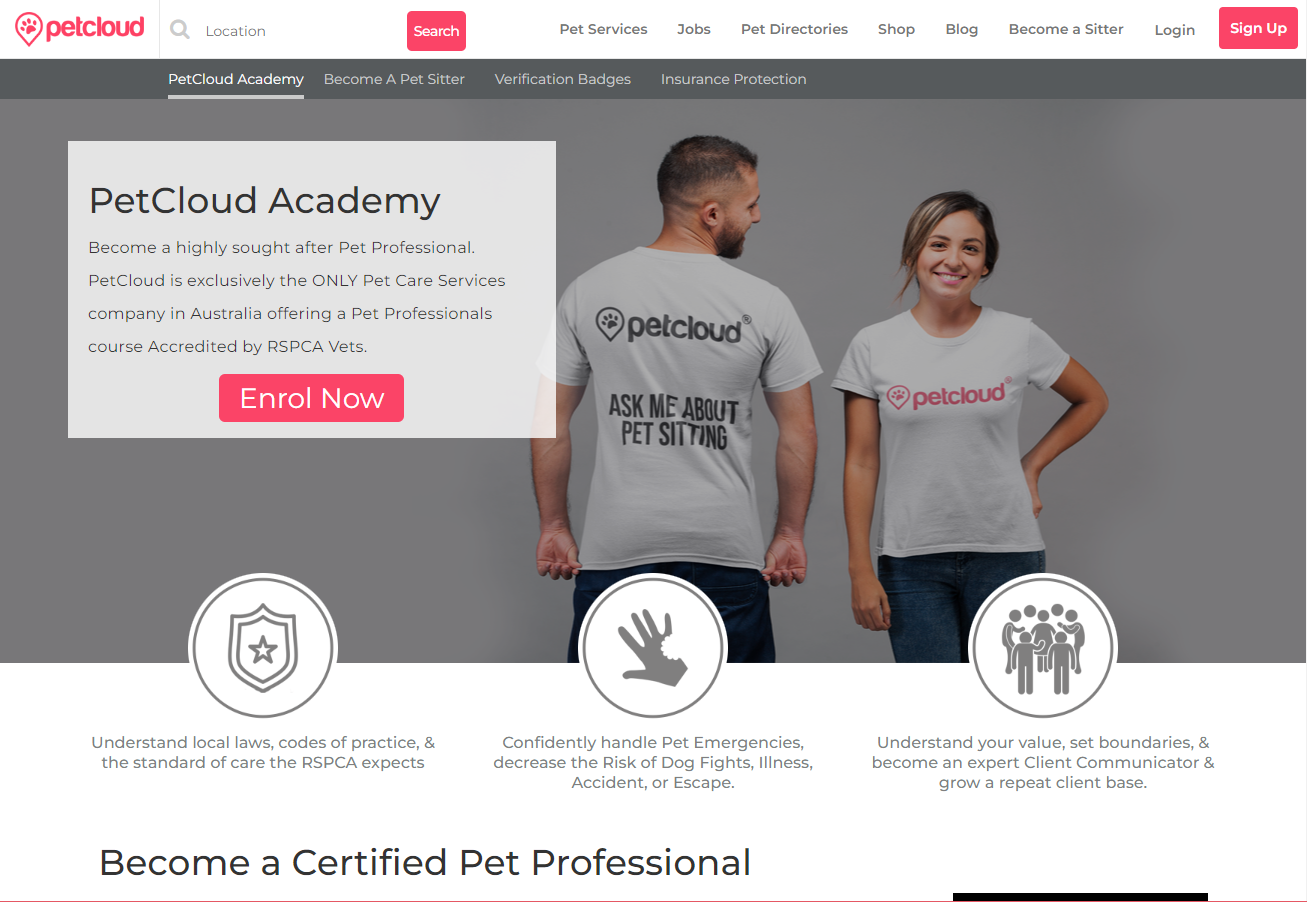 PetCloud Accredited Pet Sitting and Dog Walking Course